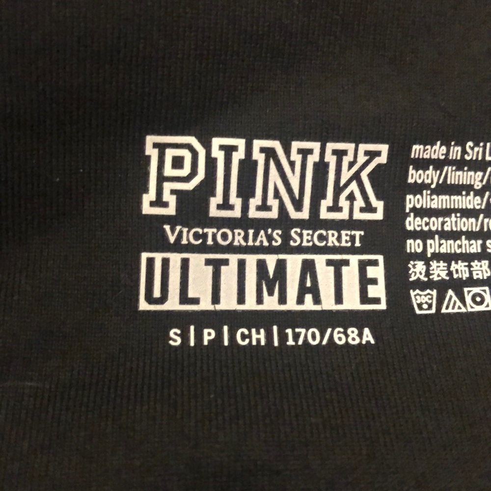 Pink black ultimate leggings